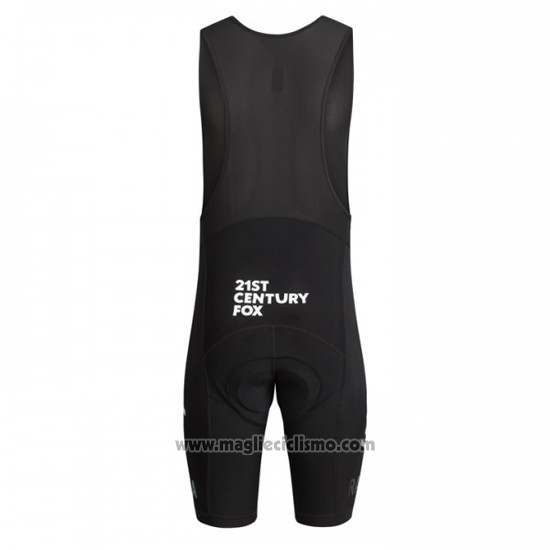2016 Abbigliamento Ciclismo Sky Blu e Nero Manica Corta e Salopette